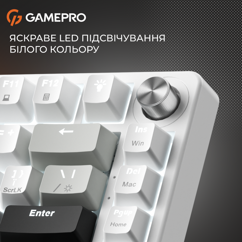 Клавіатура GamePro Genesis Silverlight USB-C (MK126)