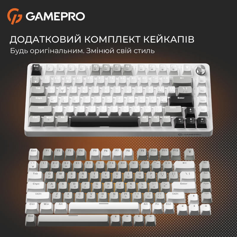 Клавіатура GamePro Genesis Silverlight USB-C (MK126)