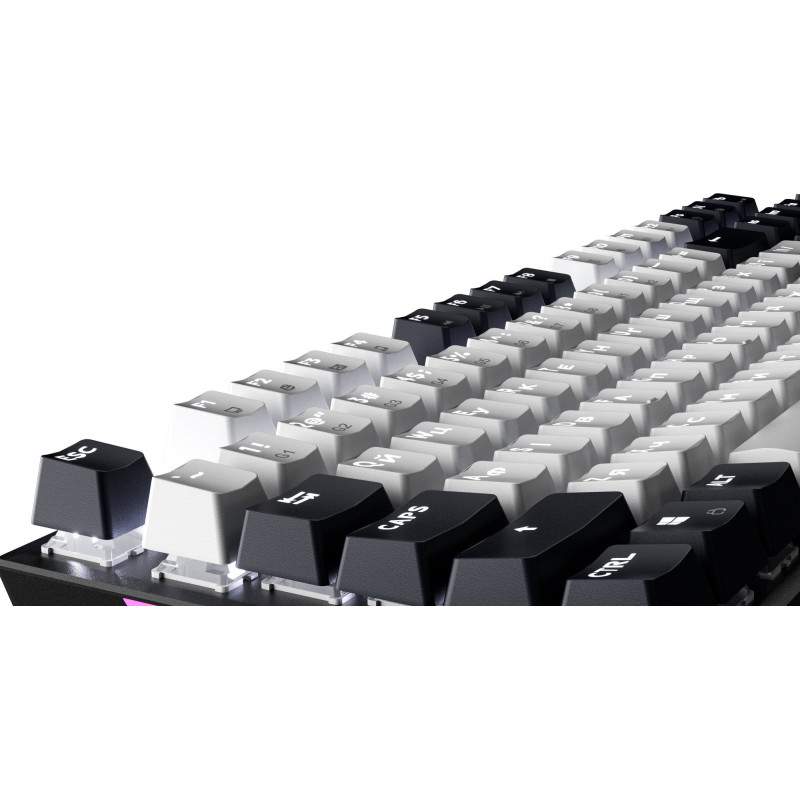 Клавіатура GamePro Genesis Metallic MK144B Outemu Red Switch USB UA Black (MK144B)