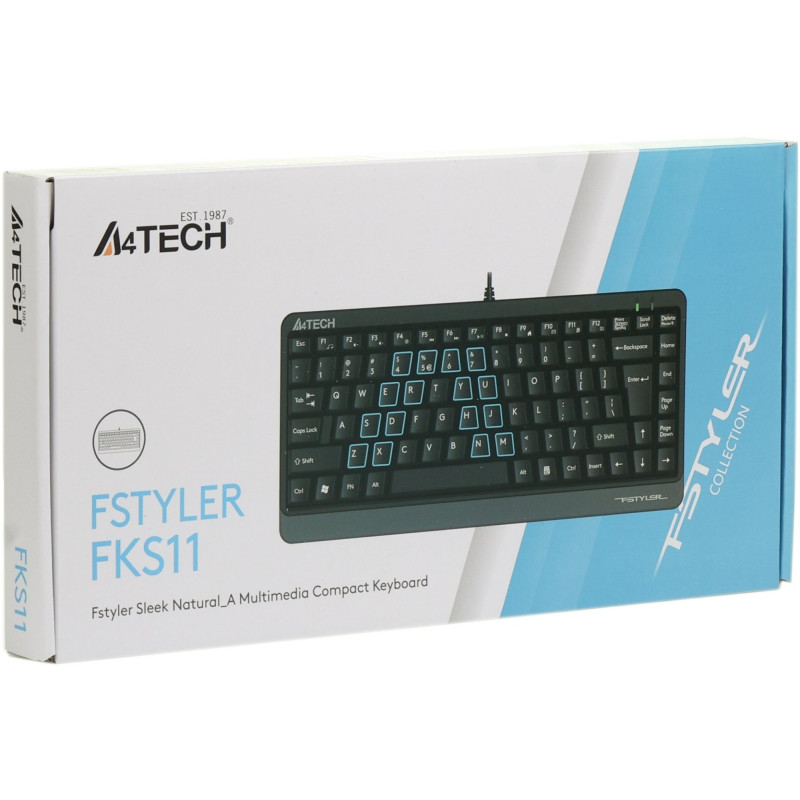 Клавіатура A4Tech FX11 USB Gray