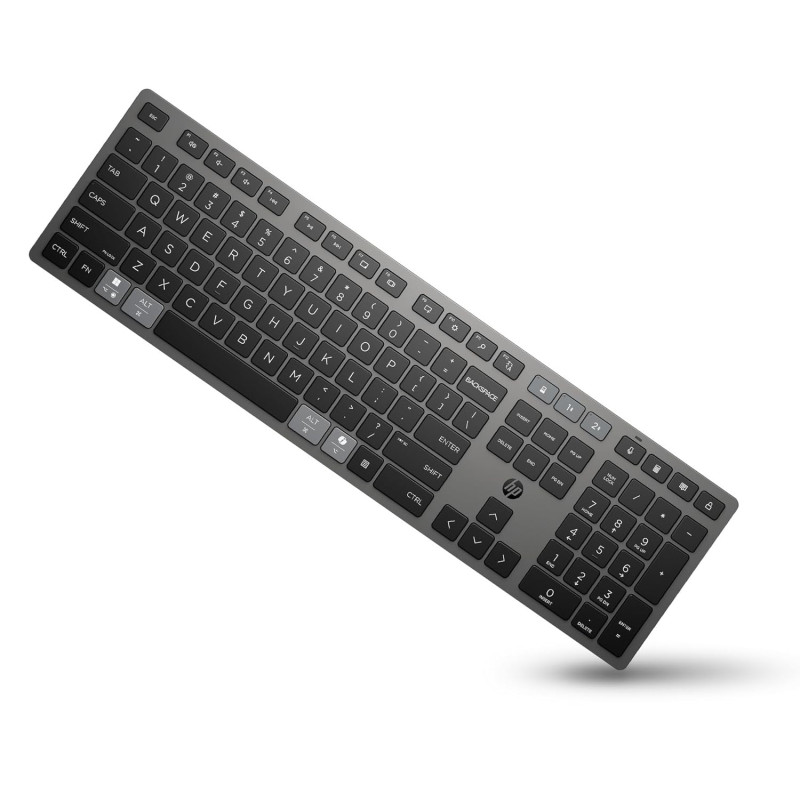 Клавіатура HP 720 Multi-Device Rechargeable WL/BT, EN/UK Black (9T5B1AA)