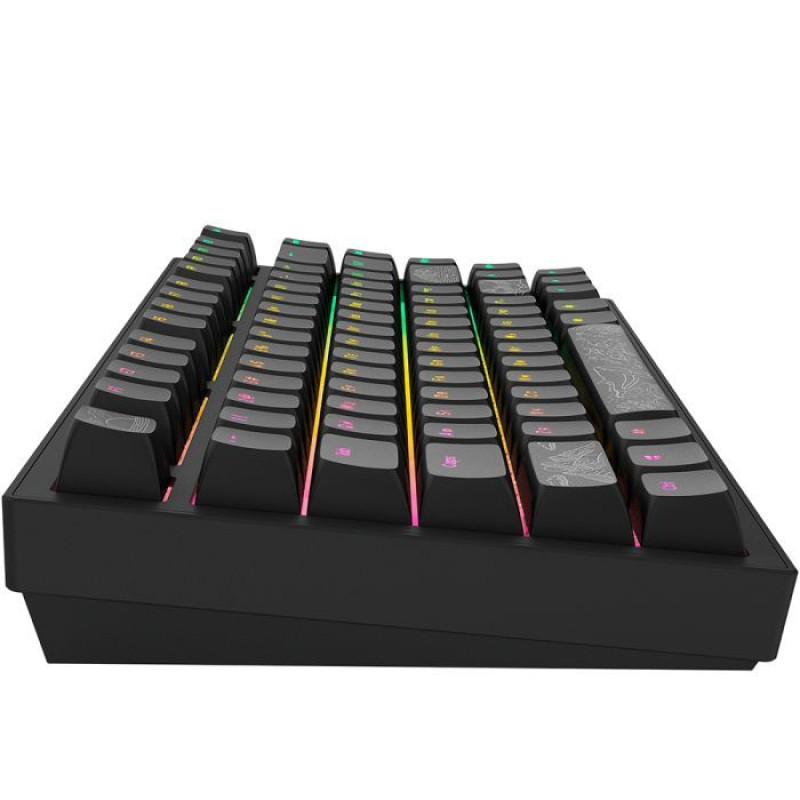 Клавіатура Dark Project ALU81 Terra Nostra PBT RGB Mech G3MS Moonstone Black (DPKB_NOSTRA_81_ANSI_BLACK_UA)