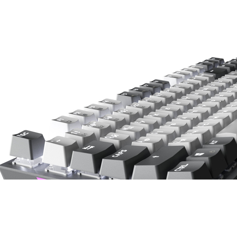 Клавіатура GamePro Genesis Metallic MK144G Outemu Red Switch USB UA Gray (MK144G)