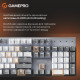 Клавіатура GamePro Genesis Metallic MK144G Outemu Red Switch USB UA Gray (MK144G)