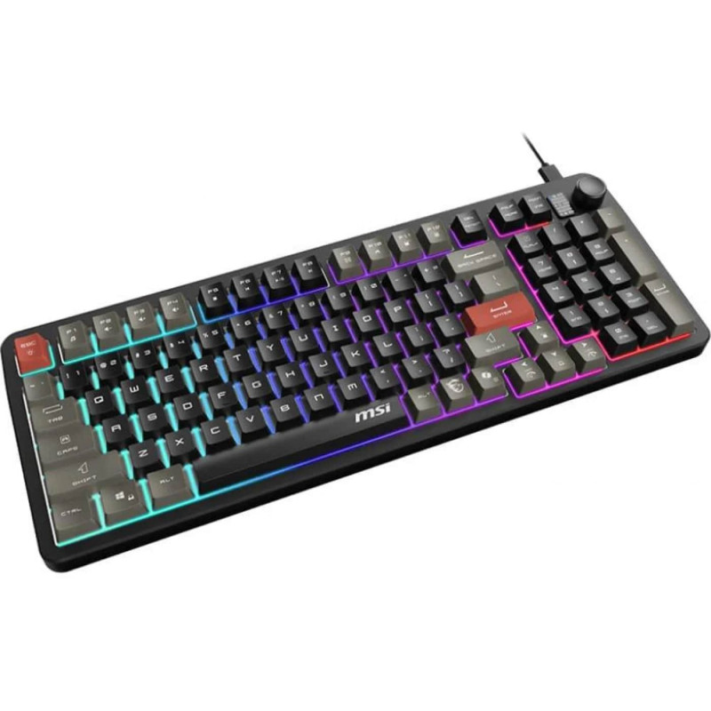 Клавіатура MSI FORGE GK110 Black (S11-04UA226-HH9)