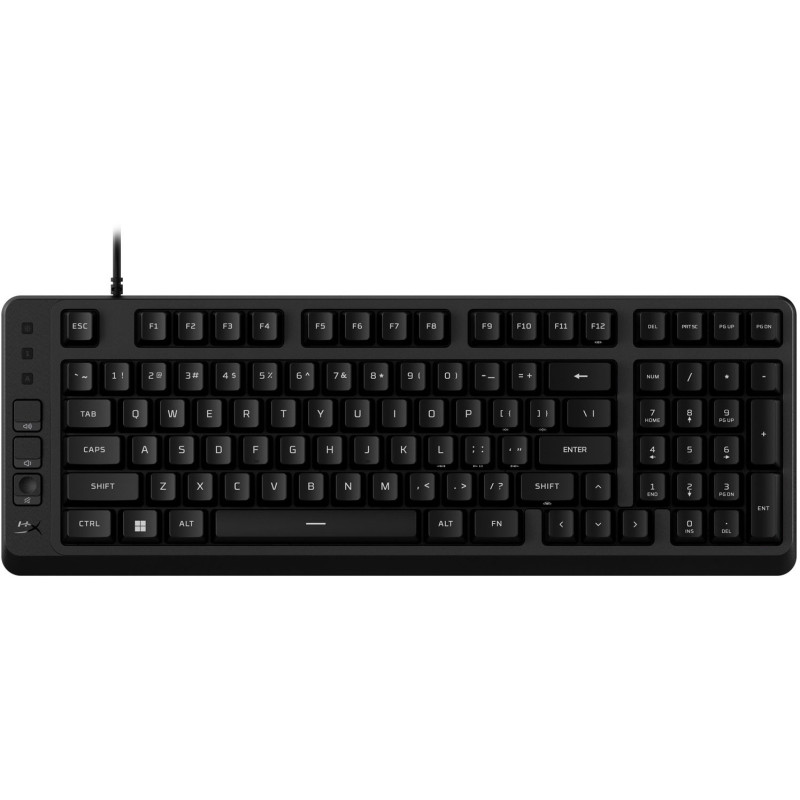 Клавіатура дротова HyperX Eve 1800 USB RGB Black (B7JE0AA)
