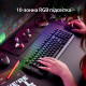 Клавіатура дротова HyperX Eve 1800 USB RGB Black (B7JE0AA)