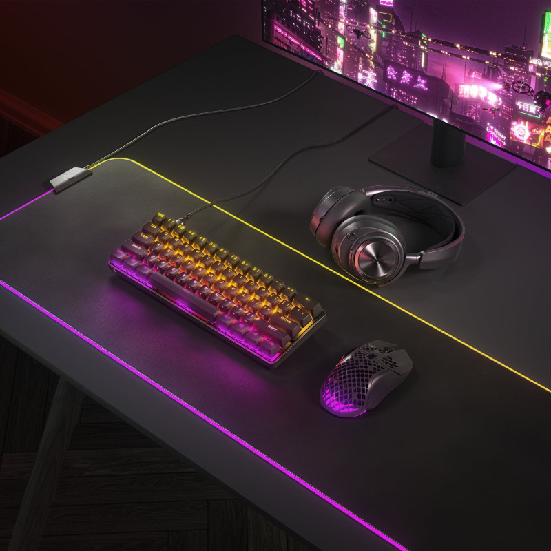 Клавіатура SteelSeries Apex 9 Mini RGB Linear OptiPoint Optical (64837) USB Black