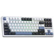 Клавіатура Aula F87 Gasket Greywood V3 switch White (6948391208602)