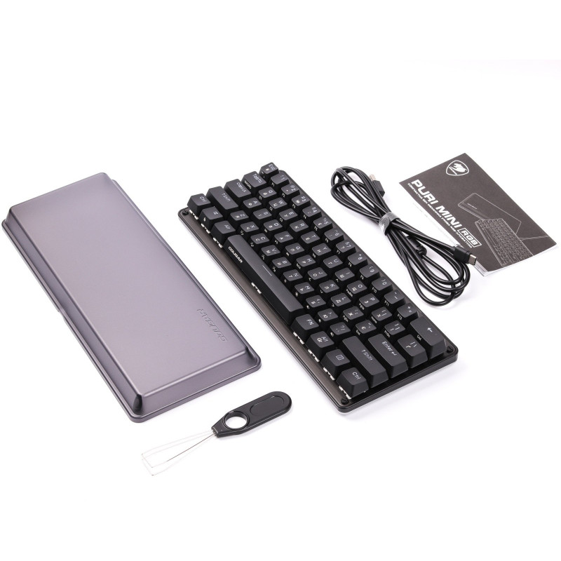Клавіатура Cougar Puri Mini RGB Black