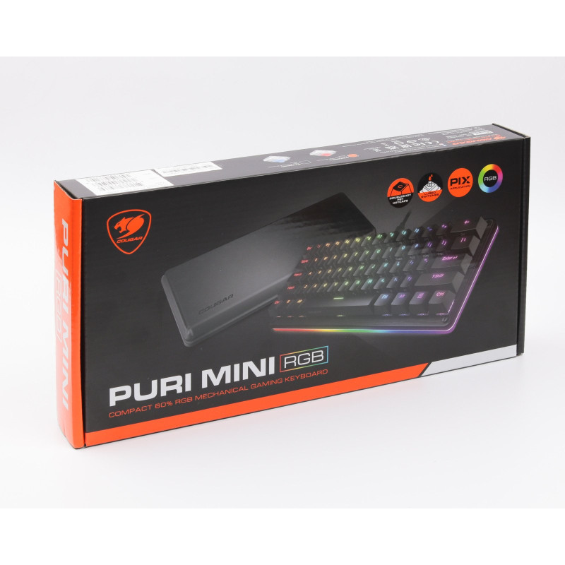 Клавіатура Cougar Puri Mini RGB Black