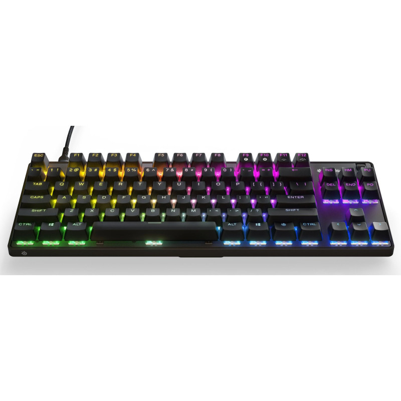 Клавіатура SteelSeries Apex 9 TKL RGB Linear OptiPoint Optical (64847) USB Black