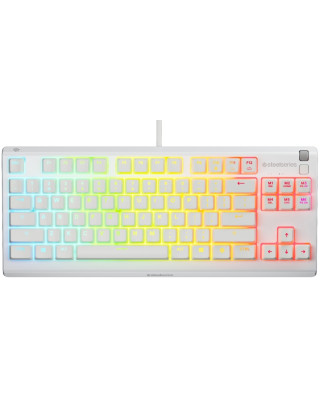 Клавіатура SteelSeries Apex 3 TKL UA White (64819)