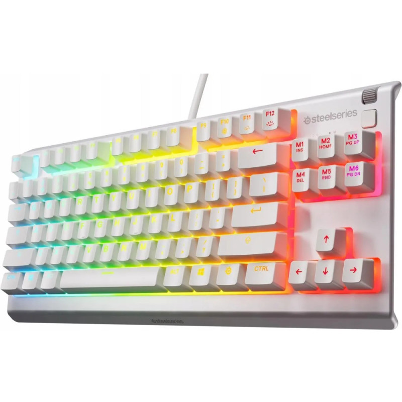 Клавіатура SteelSeries Apex 3 TKL UA White (64819)