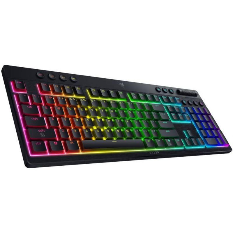 Клавіатура RAZER BlackWidow V4 Low-Profile, Green switch (RZ03-05270100-R3M1)