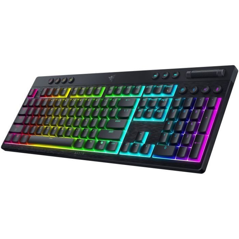 Клавіатура RAZER BlackWidow V4 Low-Profile, Green switch (RZ03-05270100-R3M1)