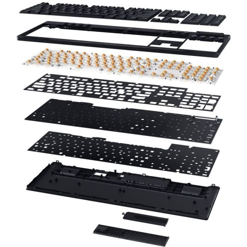 Клавіатура RAZER BlackWidow V4 Low-Profile, Green switch (RZ03-05270100-R3M1)