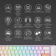 Клавіатура Ducky One 3 SF Cherry MX Brown RGB White UA (DKON2167ST-BUAPXPWWWSC1)
