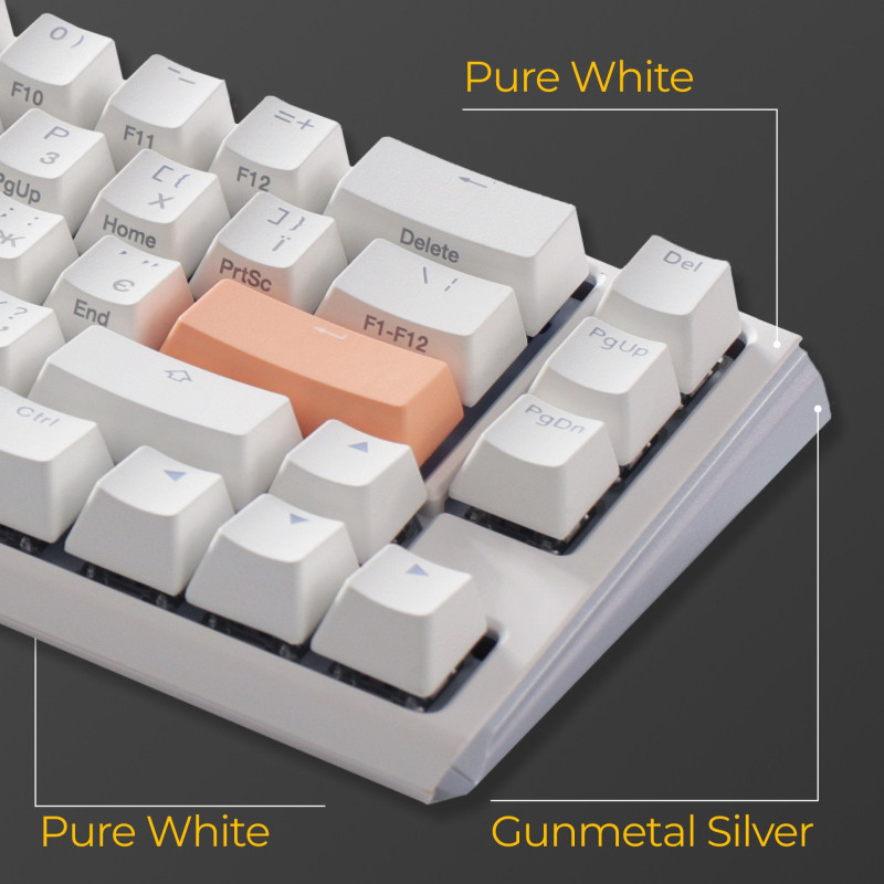 Клавіатура Ducky One 3 SF Cherry MX Brown RGB White UA (DKON2167ST-BUAPXPWWWSC1)