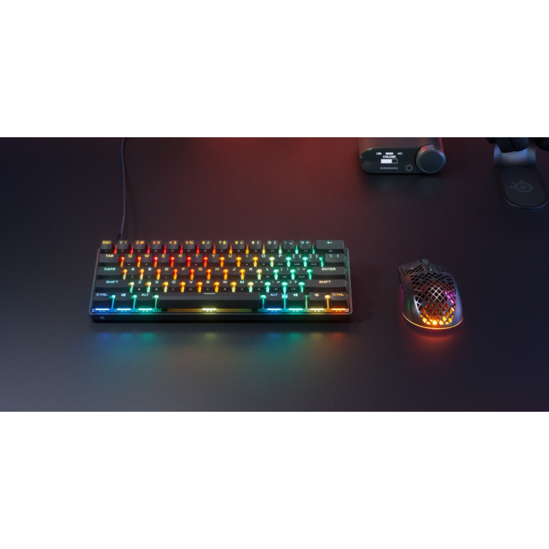 Клавіатура SteelSeries Apex Pro Mini Gen 3 UA HyperMagnetic (64913)