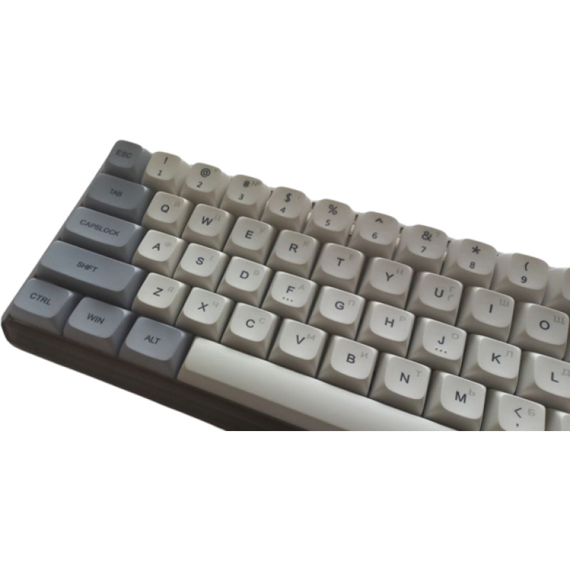 Бездротова клавіатура Motospeed Darmoshark K5 Gateron Yellow Pro Light Gray (dmk5lgypro)