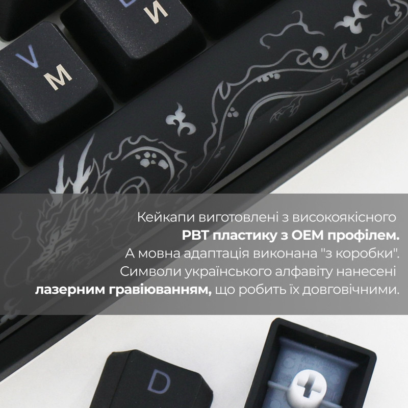 Клавіатура Ducky One 3 SF Cherry MX Red RGB Black UA (DKON2167ST-RUAPXCLAWSC1)