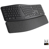 Клавіатура Logitech ERGO K860 Bluetooth/Wireless UA Black (920-010108)