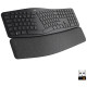 Клавіатура Logitech ERGO K860 Bluetooth/Wireless UA Black (920-010108)