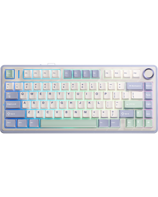 Клавіатура Aula F75 White (6948391208640)