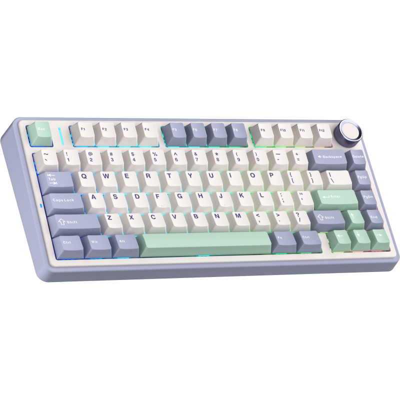 Клавіатура Aula F75 White (6948391208640)