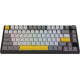 Клавіатура Ajazz AK820 PRO 75% Exploded Flying Fish Switch Black RGB (AK820PRO-FF-BGY)