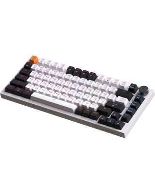 Клавіатура GamePro MK160W Hot-Swap Red Switch RGB USB UA White (MK160W)