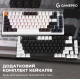 Клавіатура GamePro MK160W Hot-Swap Red Switch RGB USB UA White (MK160W)