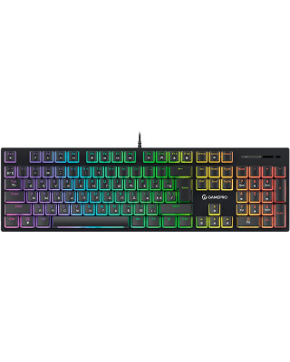Клавіатура GamePro MK85R Red Switch RGB USB Black (MK85R)