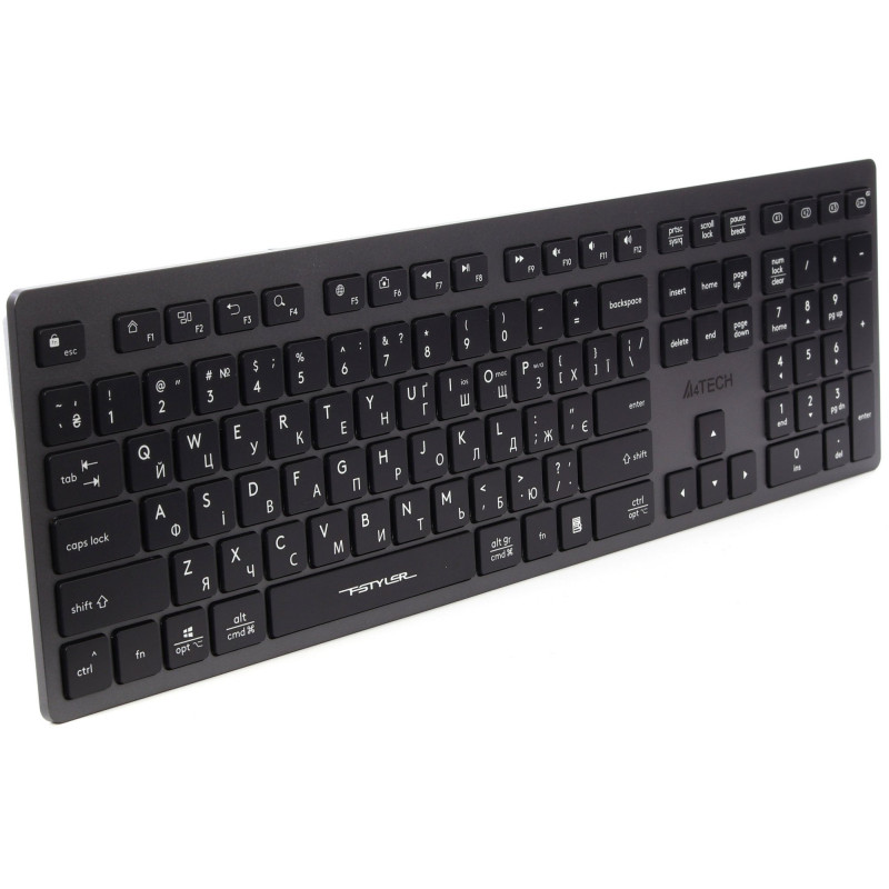 Клавіатура A4-Tech Fstyler FBX50C USB/Bluetooth Gray