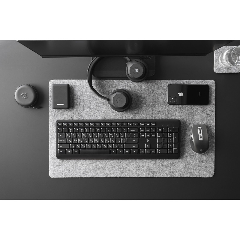 Клавіатура 2E KS220 black (2E-KS220WB)