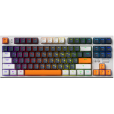 Клавіатура GamePro MK180W Hot-Swap Red Switch RGB USB UA White (MK180W)