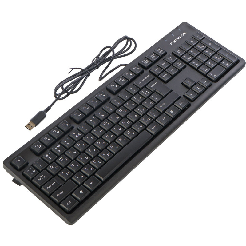 Клавіатура A4Tech FK12 USB UA Black (4711421003148)