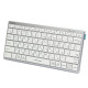 Клавіатура A4-Tech Fstyler FBX51C USB/Bluetooth біла