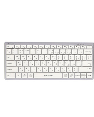 Клавіатура A4-Tech Fstyler FBX51C USB/Bluetooth біла