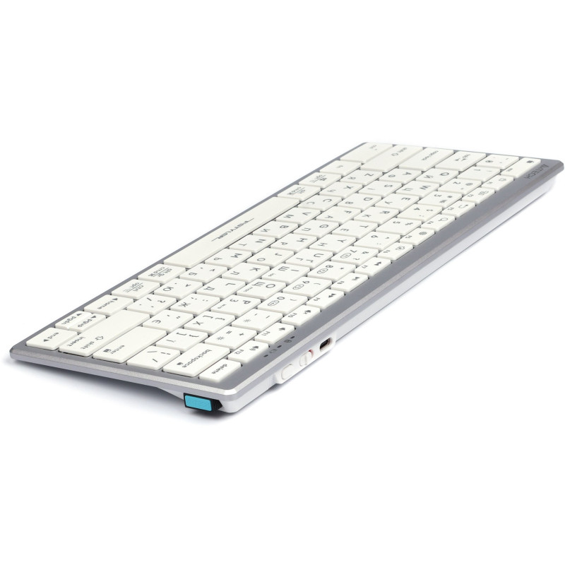 Клавіатура A4-Tech Fstyler FBX51C USB/Bluetooth біла