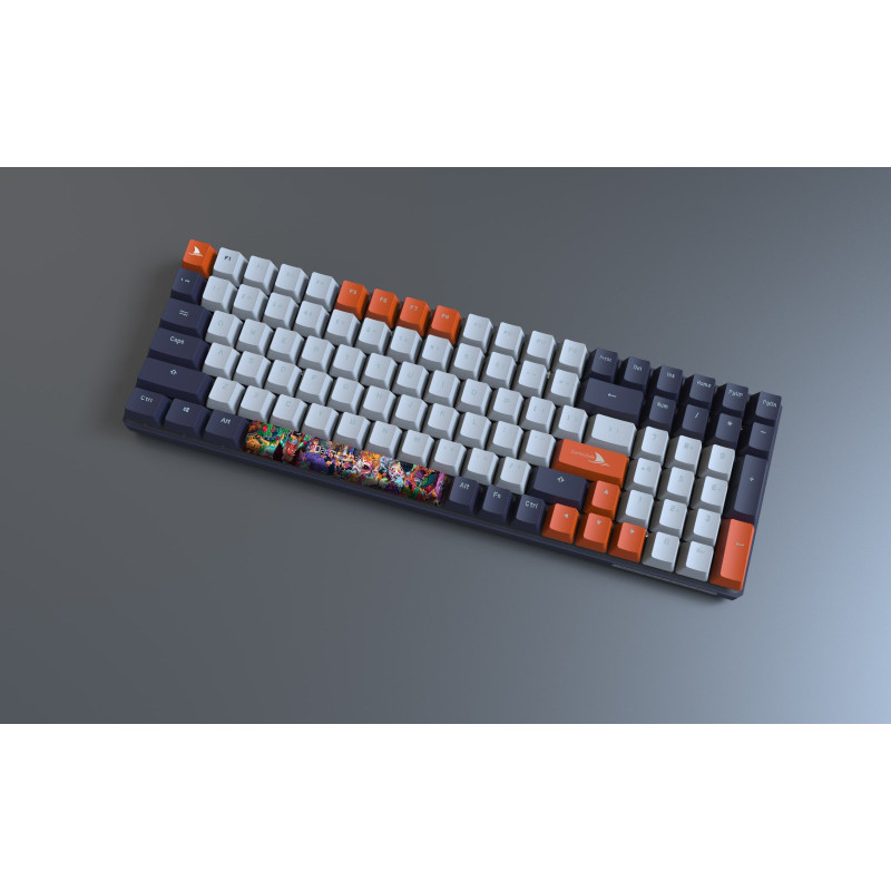 Бездротова клавіатура Motospeed Darmoshark K1 Pro Gateron Blue (dmk1progb)