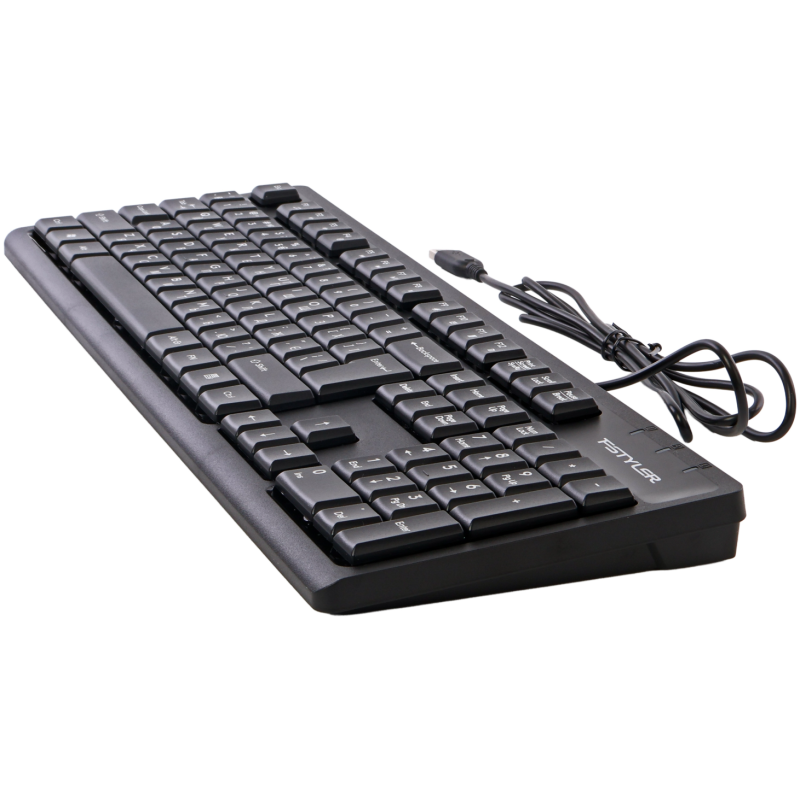 Клавіатура A4Tech FKS12 USB UA Black (4711421003155)