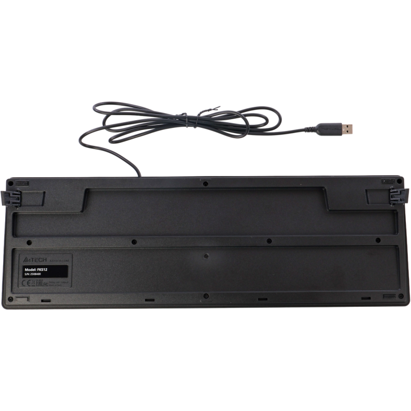 Клавіатура A4Tech FKS12 USB UA Black (4711421003155)