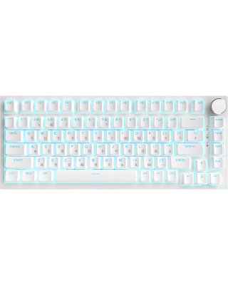 Клавіатура Ajazz AK820 Red Switch White USB-C (AK820-R-W)