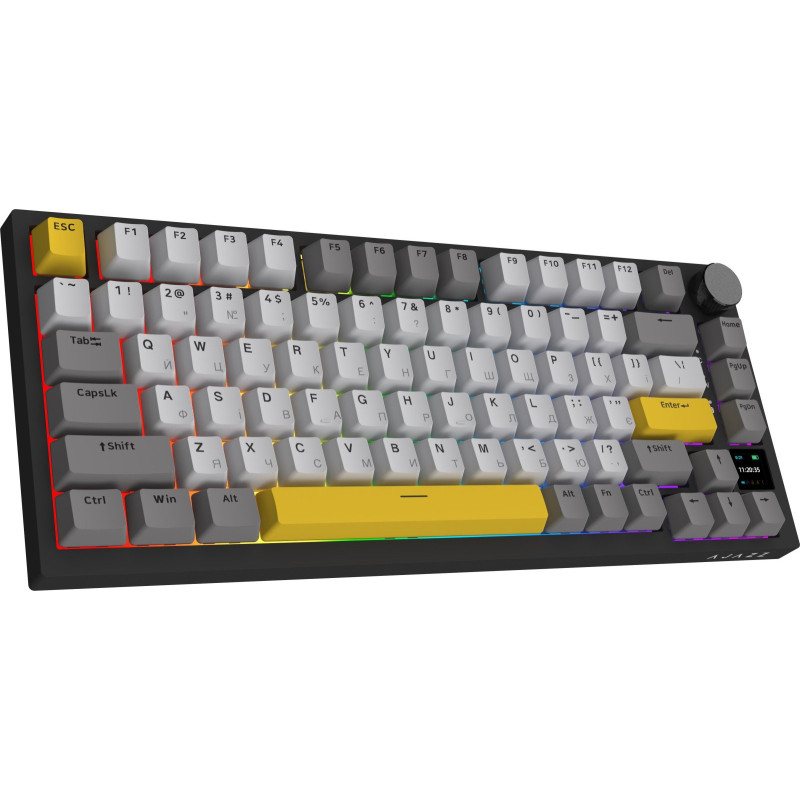 Клавіатура Ajazz AK820 Pro Gift Switch Black (AK820PRO-G-BGY)