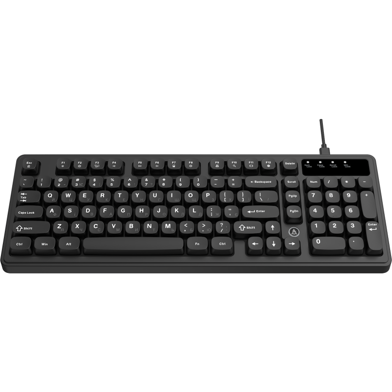 Клавіатура Ajazz AF98 Black USB-C Black (AF98-B)