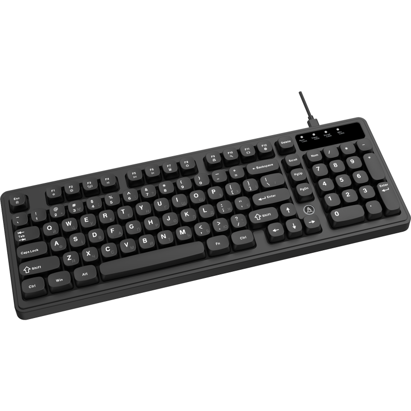 Клавіатура Ajazz AF98 Black USB-C Black (AF98-B)