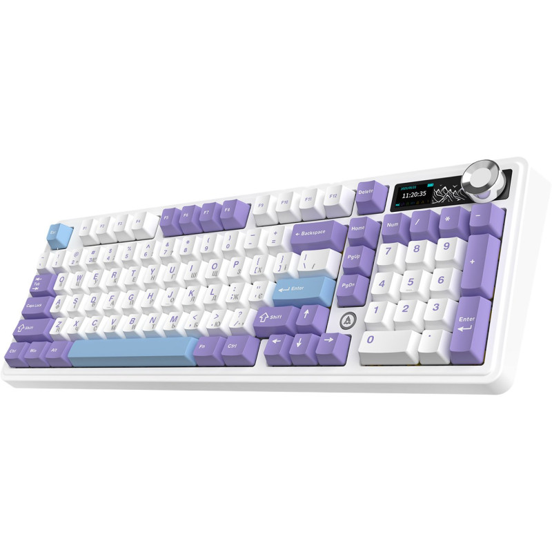 Клавіатура Ajazz AK980 V2 Maillard Switch White (AK980-V2-M-PWB)