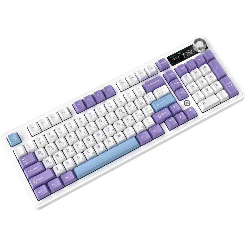 Клавіатура Ajazz AK980 V2 Maillard Switch White (AK980-V2-M-PWB)